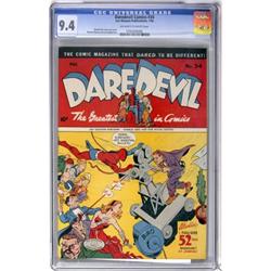 Daredevil Comics #34 (Lev Gleason, 1946) CGC NM