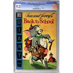 Dell Giant Comics - Tom and Jerry Back To School
