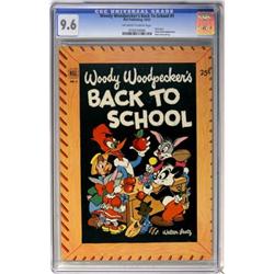 Dell Giant Comics - Woody Woodpecker's Back To
