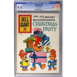 Dell Giants #54 Woody Woodpecker's Christmas