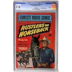 Fawcett Movie Comic #12 Rustlers on Horseback -