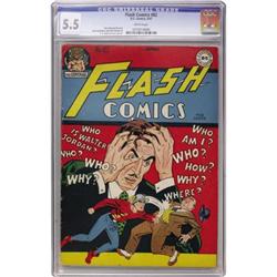 Flash Comics #82 (DC, 1947) CGC FN- 5.5 White