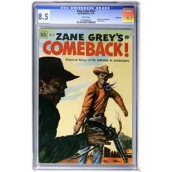 Four Color #357 Zane Grey's Comeback! -