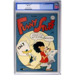 Funny Stuff #16 (DC, 1946) CGC NM 9.4 Off-white