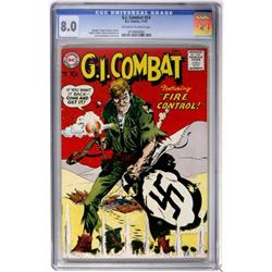 G.I. Combat #54 (DC, 1957) CGC VF 8.0 Off-white