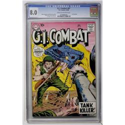 G.I. Combat #67 (DC, 1958) CGC VF 8.0 Cream to