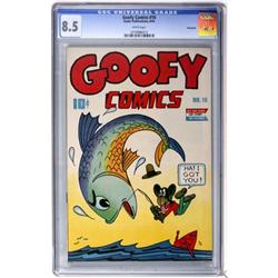 Goofy Comics #10 Vancouver pedigree (Nedor