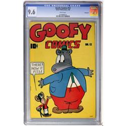 Goofy Comics #12 Vancouver pedigree (Nedor