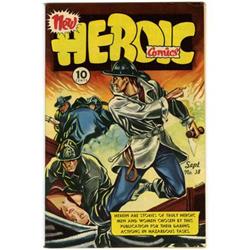 Heroic Comics #38 Mile High pedigree (Eastern