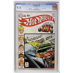 Hot Wheels #1 (DC, 1970) CGC NM 9.4 White