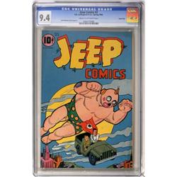 Jeep Comics #2 Carson City pedigree