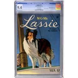 Lassie #2 Mile High pedigree (Dell, 1951) CGC NM