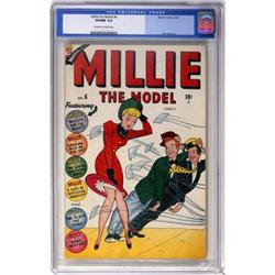 Millie the Model #6 (Marvel, 1947) CGC VF/NM 9.0