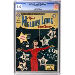 Miss Melody Lane of Broadway #1 (DC, 1950) CGC