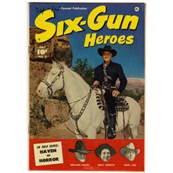 Six-Gun Heroes #3 Mile High pedigree (Fawcett,