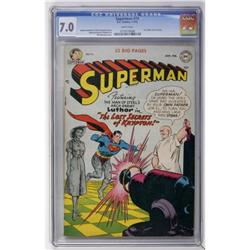 Superman #74 (DC, 1952) CGC FN/VF 7.0 White