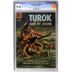 Turok #21 (Dell, 1960) CGC NM 9.4 Cream to