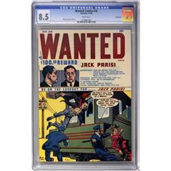 Wanted Comics #16 (Toytown , 1948) CGC VF+ 8.5
