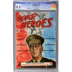 War Heroes #1 Vancouver pedigree (Dell, 1942)