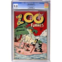 Zoo Funnies #2 (Charlton, 1945) CGC VF/NM 9.0