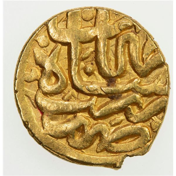 SAFAVID: Tahmasp I, 1524-1576, AV 1/2 heavy ashrafi (1.98g), Rasht, ND. VF-EF