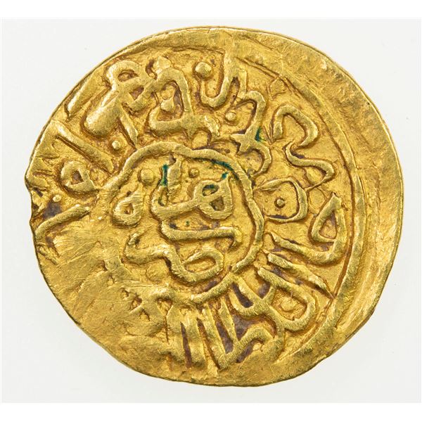 SAFAVID: Tahmasp I, 1524-1576, AV 1/4 heavy ashrafi (1.03g), Herat, AH978. VF