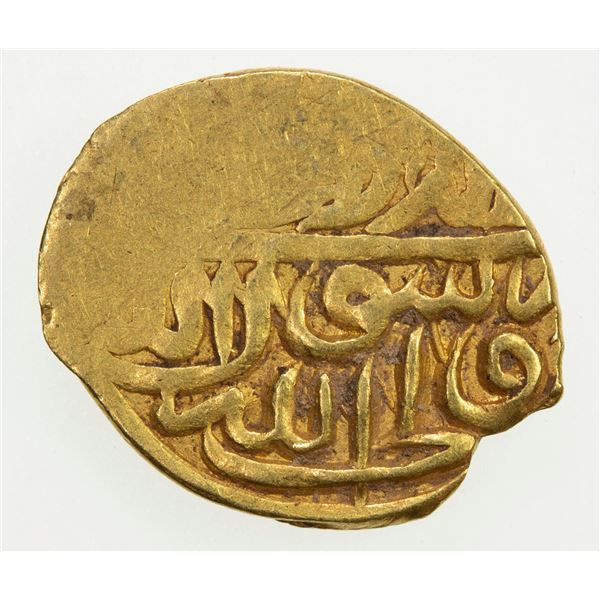 SAFAVID: Tahmasp I, 1524-1576, AV 1/4 mithqal (1.16g), Tabriz, AH956. VF