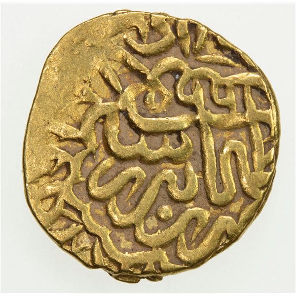 SAFAVID: Tahmasp I, 1524-1576, AV 1/4 mithqal (1.19g), Tabriz, AH961. VF