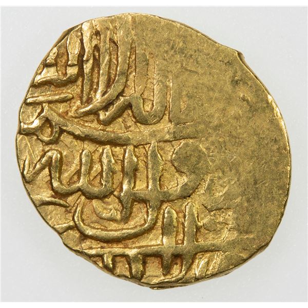 SAFAVID: Tahmasp I, 1524-1576, AV 1/4 mithqal (1.18g), Yazd, AH981. VF