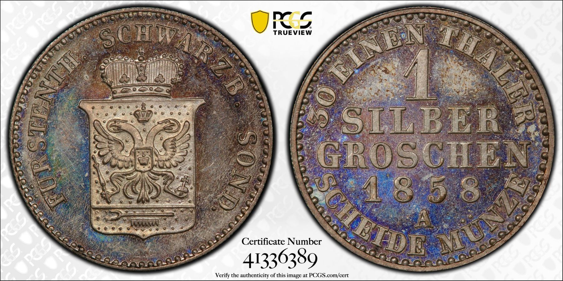 SCHWARZBURGSONDERSHAUSEN Gunther Friedrich Karl II, 18351880, AR