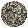 Image 1 : NEPAL: Pratap Simha, 1775-1777, AR mohar, SE1699, KM-472.2, Rh-644, reverse petals not joined, VF