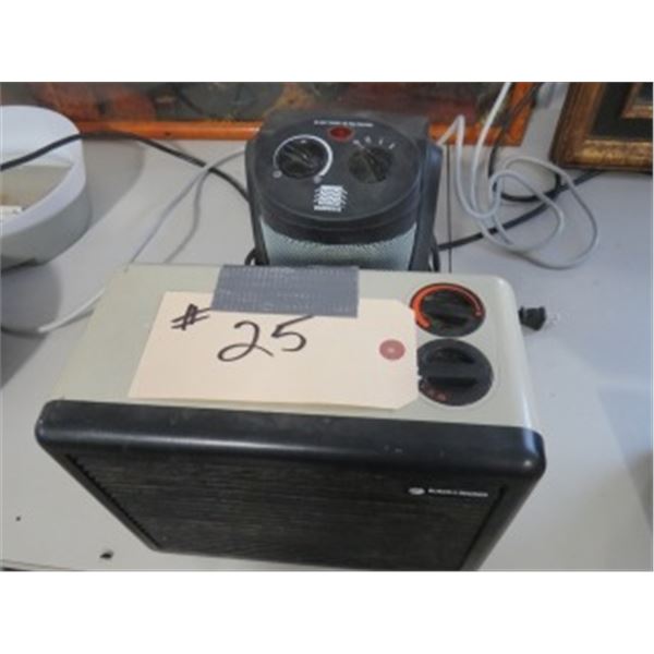 ELECTRIC HEATERS (BOTH FOR ONE MONEY)