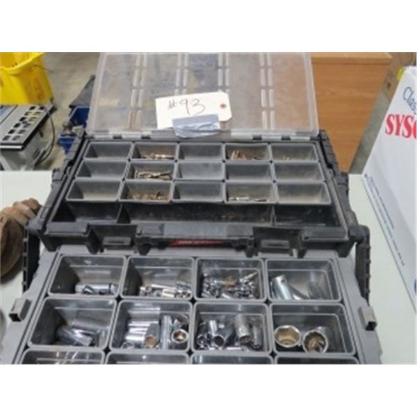 HUSKY PARTS BOX C/W SOCKETS