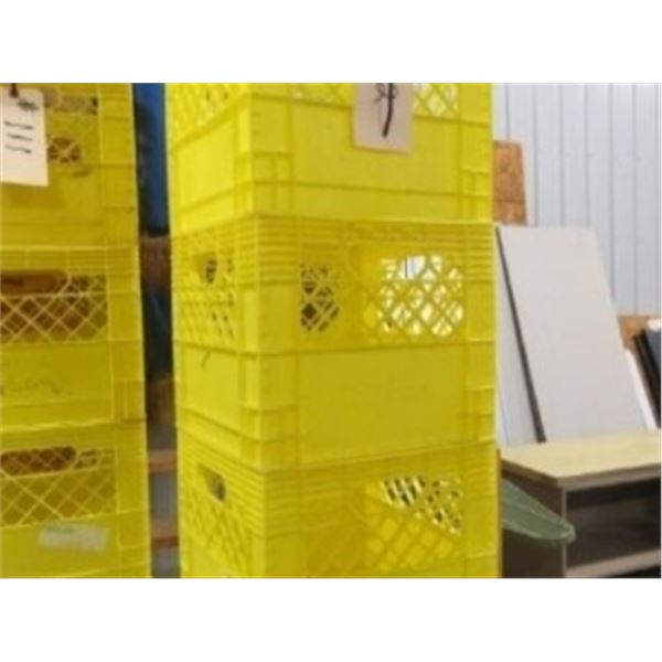 7 - MILK CRATES (ALL FOR ONE MONEY)