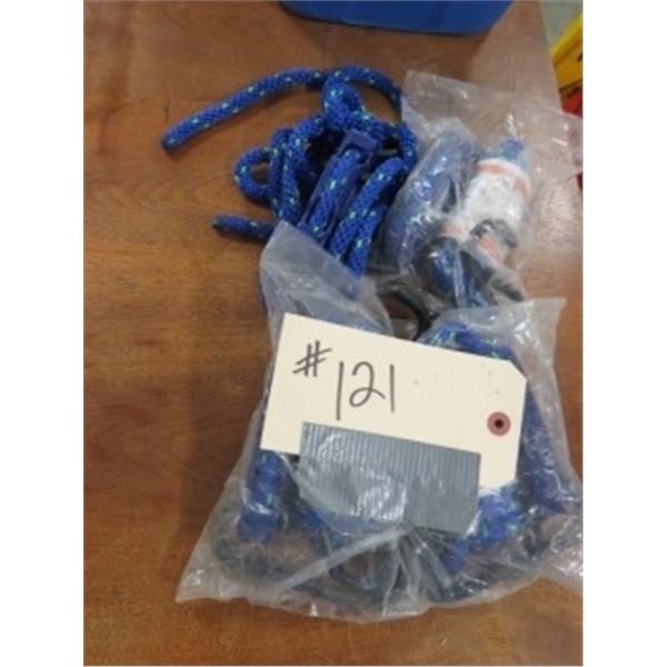 NEW:  4 TIE DOWNS (ALL FOR ONE MONEY)