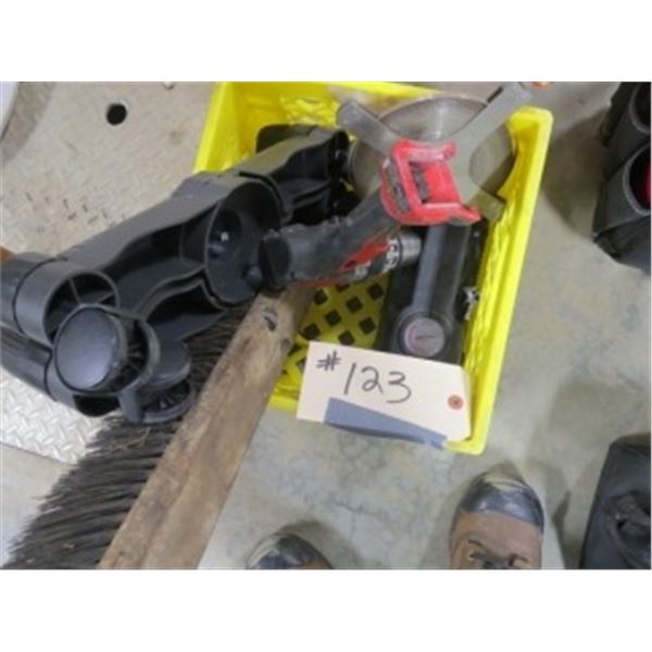 COMPRESSOR, DRILL,TAPE & CRATE