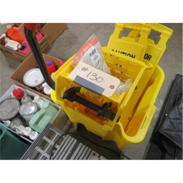 WASH BUCKET, 2 SIGNS