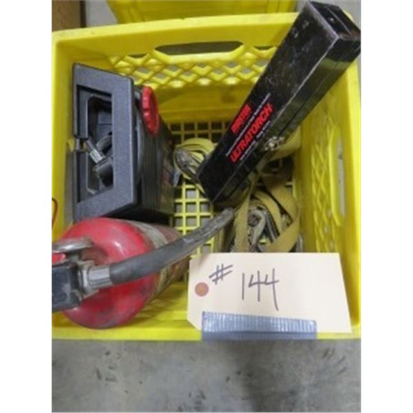 FIRE EXTINGUISHER, ULTRATORCH, COMPRESSOR 12V, CRATE