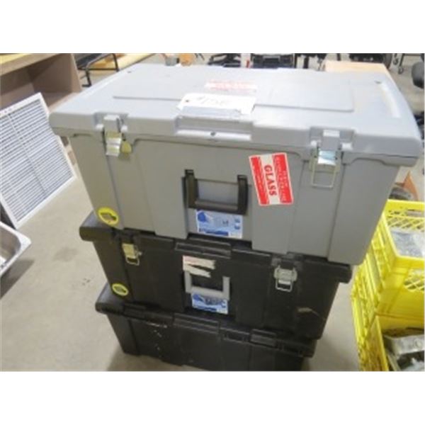 3 - STORAGE CASES (ALL FOR ONE MONEY)