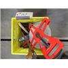 Image 1 : 100 M TAPE, PIPE WRENCH, CRATE, ETC