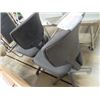 Image 1 : 2 - BLACK OFFICE CHAIRS (ALL FOR ONE MONEY)