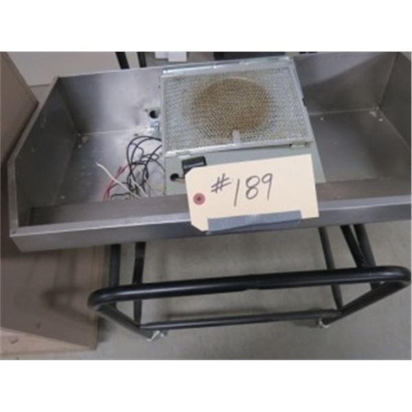 KITCHEN EXHAUST FAN & STAND
