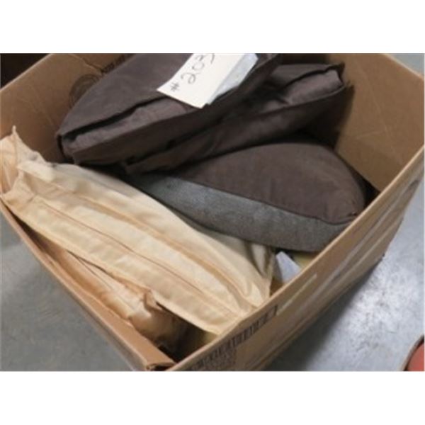 BOX OF PILLOWS