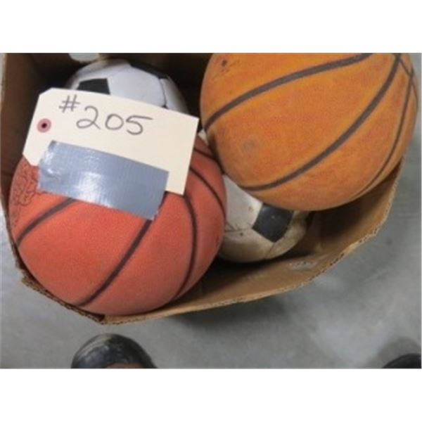 BASKETBALLS & SOCCER BALLS