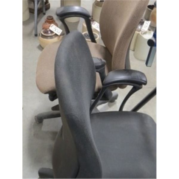 2 - OFFICE CHAIRS (ALL FOR ONE MONEY)
