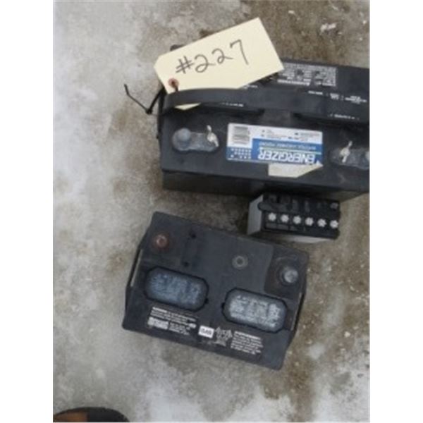 3 - BATTERIES (ALL FOR ONE MONEY)