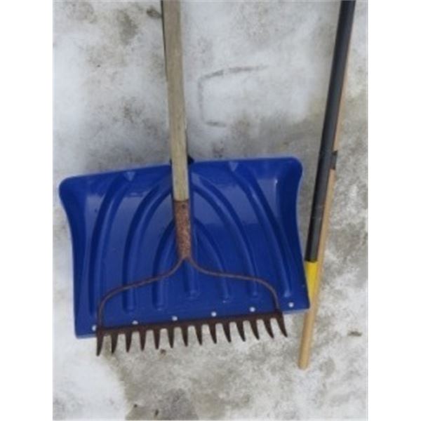 SNOW SHOVEL & RAKE
