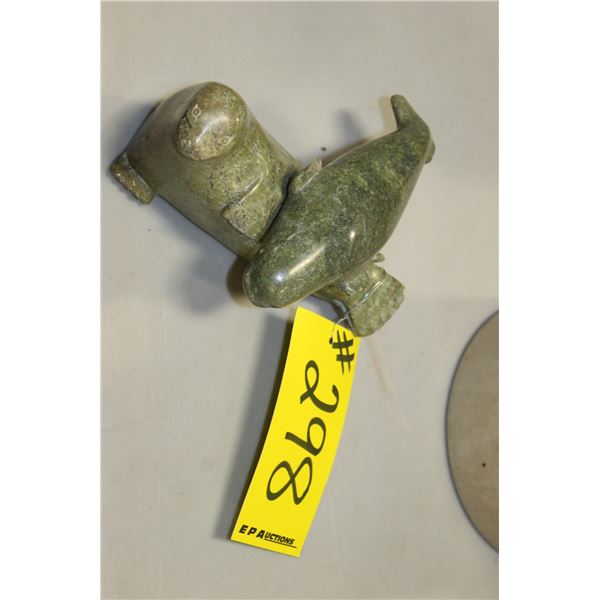 SEAL & WHALE (SOAP STONE)