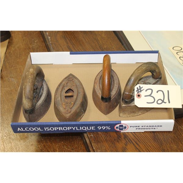 4 - SAD IRONS (ALL FOR ONE MONEY)