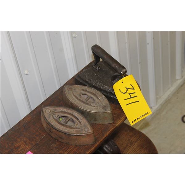 3 - SAD IRONS (ALL FOR ONE MONEY)